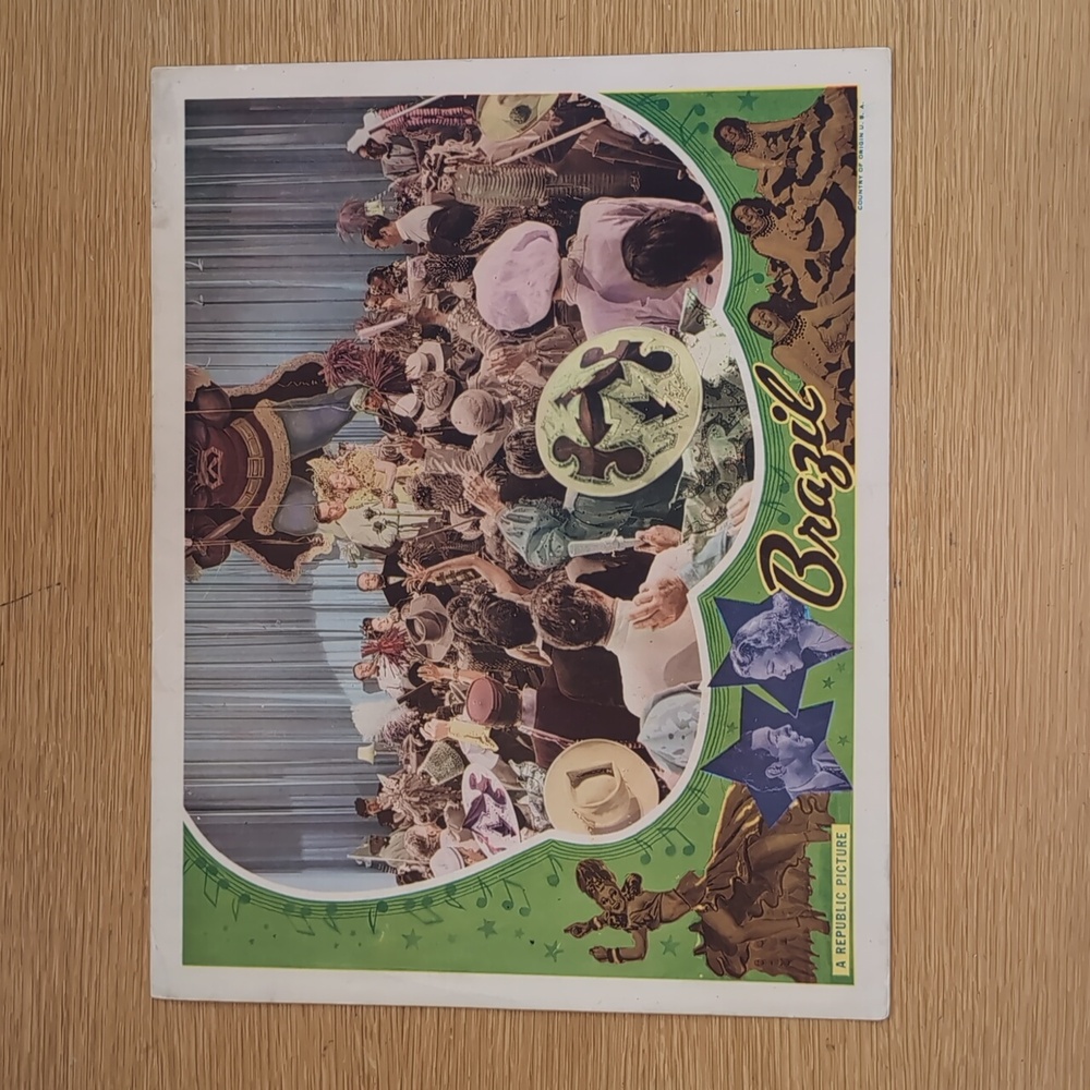 VTG "Brazil" Movie Lobby Card
